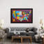 Usa Recycled License Plate Map Vii by Design Turnpike - Print on Canvas-42154535-56677953