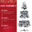 Flocked Artificial Christmas Tree-1111843910