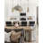 Acacia Solid Wood Dining Table-688351780