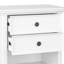 Amherst - Table de chevet - Blanc-403893506