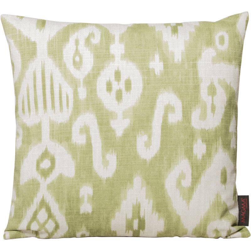 Kelim Throw Pillow, Green