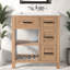 Meuble-lavabo en bois-296227359