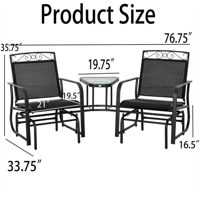 Ensemble de chaises de patio