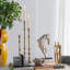 Porte-bougie effilé en aluminium-1443010748