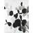 Grayscale Branches With Leaves Print On Canvas