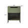 Jaqualine 1-Drawer Nightstand with Storage Cubby