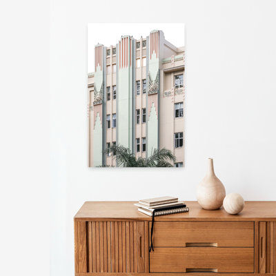 Art contemporain contemporain abstrait palmier