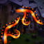 Pieds de pieuvre gonflables d'Halloween avec ventouses