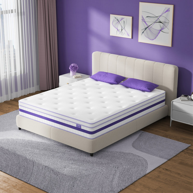 Hybrid Memory Foam Mattress in a box, 14", Full / Double
