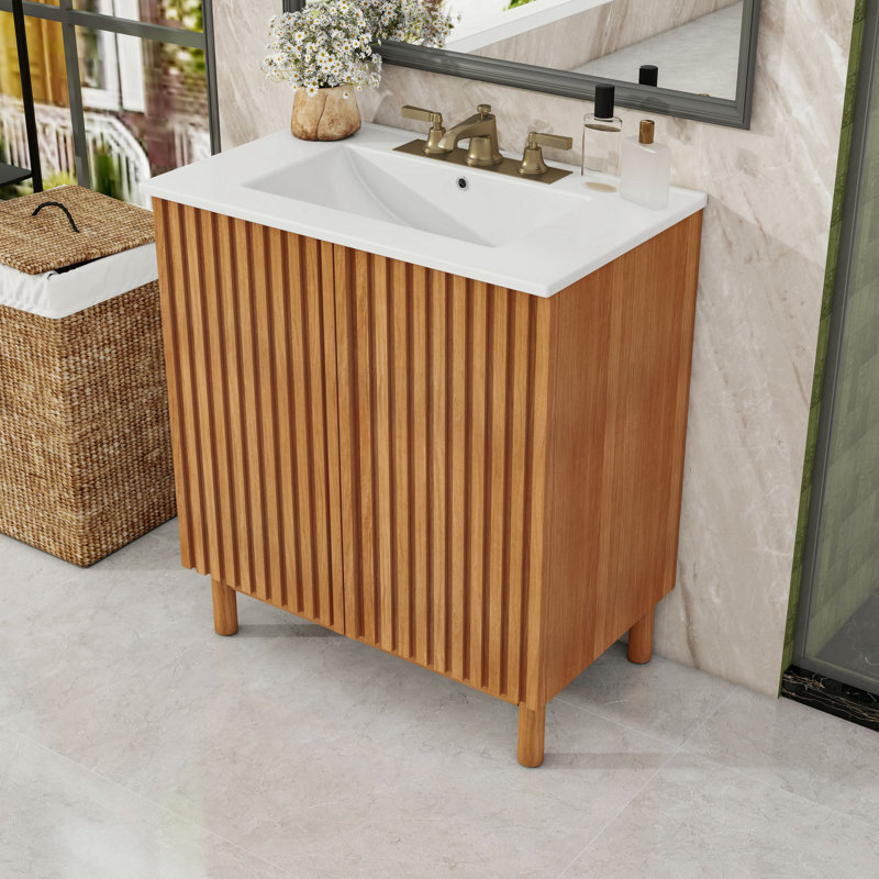 Meuble-lavabo 30 po avec lavabo et tablette réglable