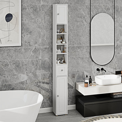 Tall Bathroom Storage Cabinet