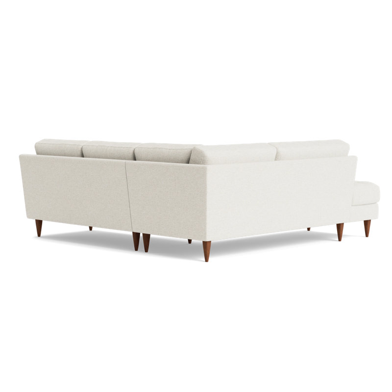MCM Sectional, Left Hand Facing, Performance Velvet - Denim
