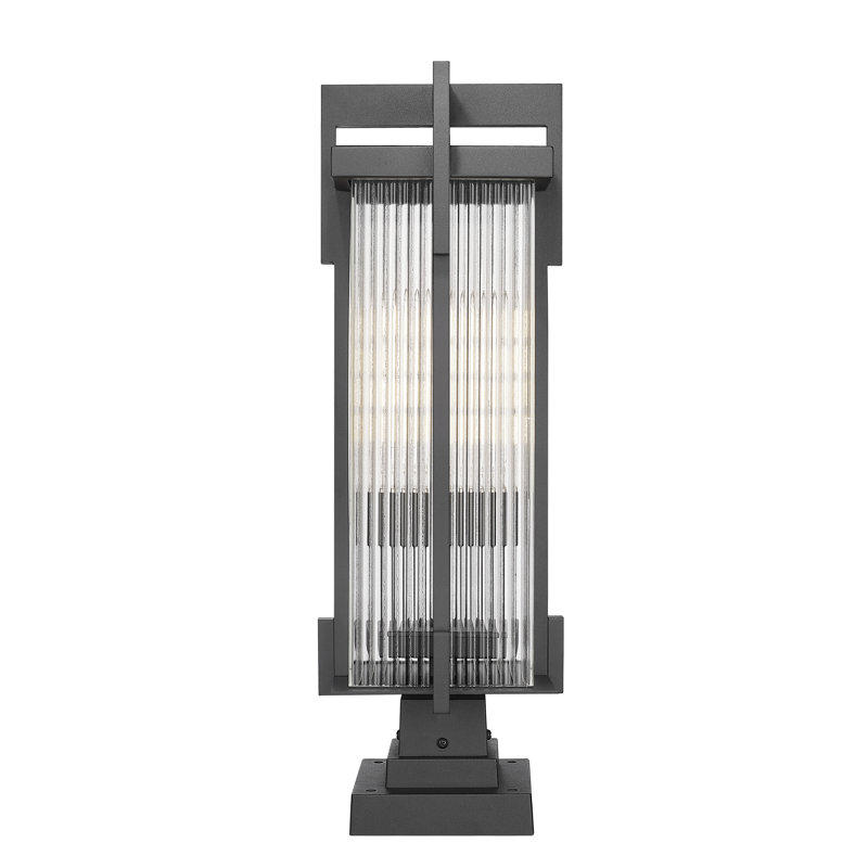 Post Lantern, 27.75" H x 9.25" W x 9.25" D