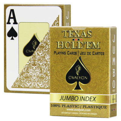 Dés et carte de jeu ovalyon poker