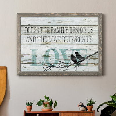 Amour entre nous - Impression sur toile