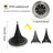 Solar Ground Lights 8 LED Garden Waterproof Disk Light Outdoor Pathway Light for Lawn Deck Walkway-61129451