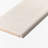 Bedouin 0.39 in. x 11.81 in. Off White Gloss Pencil Bullnose Trim Tile-114632941-115334810