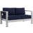 Modway Shore Aluminum Outdoor Patio Loveseat-1333884556