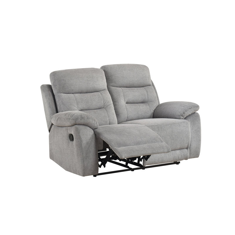 Causeuse double inclinable, Pewter