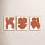 Terra Cotta. Set Of 3 By Michael Kempen - Framed Wall Art-1420263985-1420263986