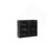 Cabinet 27. 56" Glass Doors Modern Two-Door Wall With Featuring Three-Tier Storage For Entryway Living Room Bathroom Dining Room, Wall Cabinet With Characteristic Woven Pattern, Black-985085868