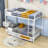 Twin Over Twin Metal Standard Bunk Bed With Twin Size Trundle-676351514