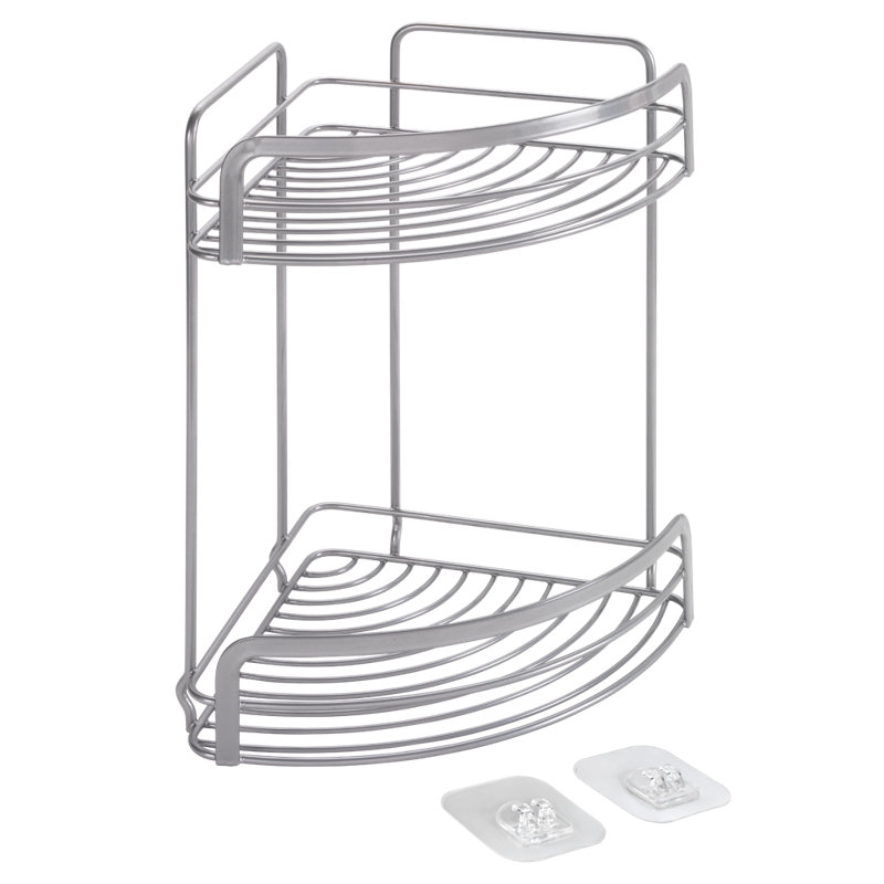 Origin LUXY bathroom corner shelf 2 levels