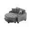Chaise longue rembourrée avec deux coussins décoratifs et un espace de rangement-1668849744