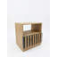 45cm W Laminate Bedside Table