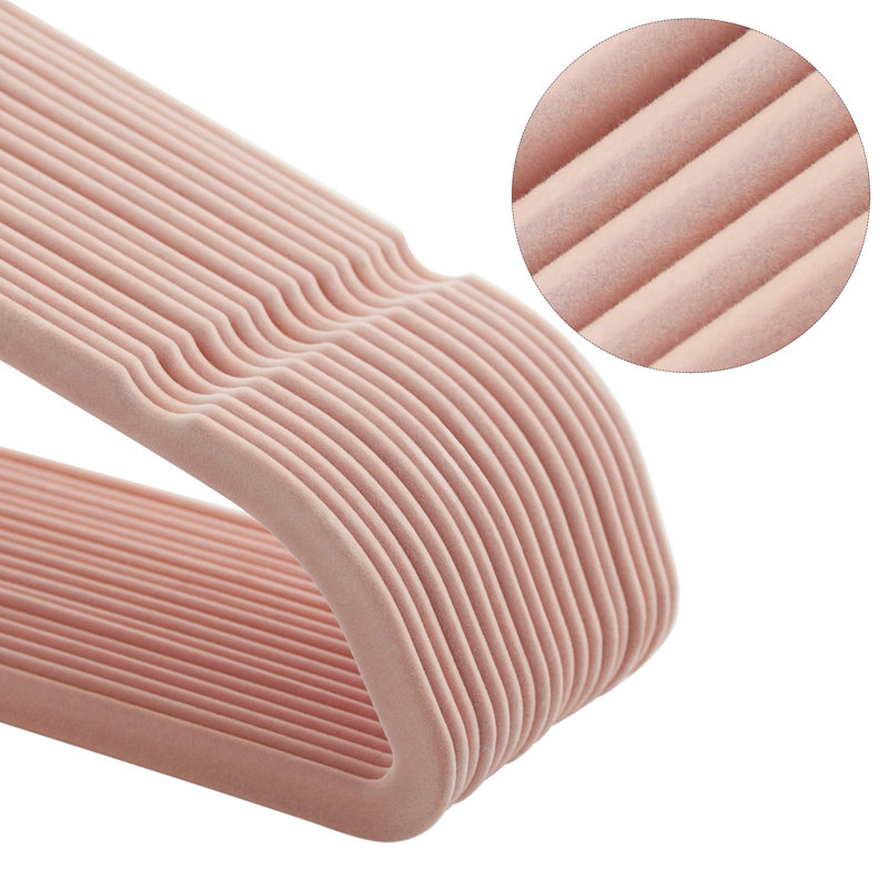 Taequan Non-Slip Standard Hanger, Pink 