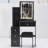 Versatile Vanity Table Set with Advanced LED Mirror and Spacious Storage