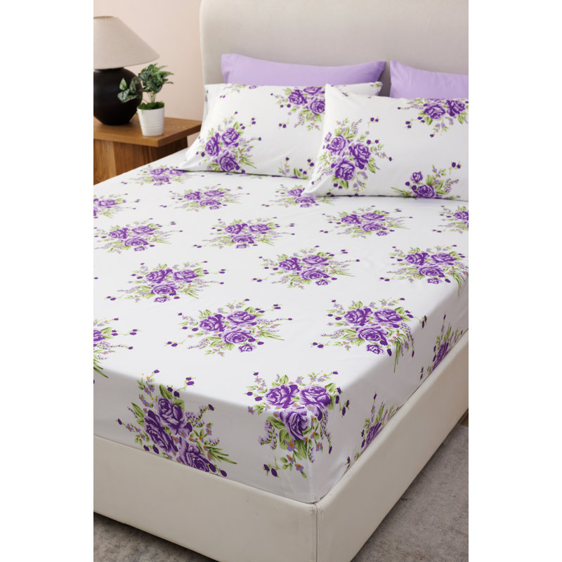 Ensemble de draps en microfibre, Ensemble de draps pour lit simple + 1 drap-housse 