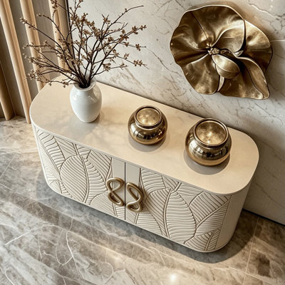 French-style minimalist luxury sideboard