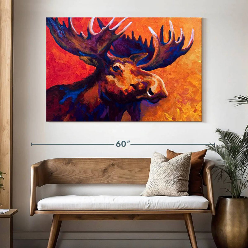 Brampt Noble Pause, 34" H x 51" W