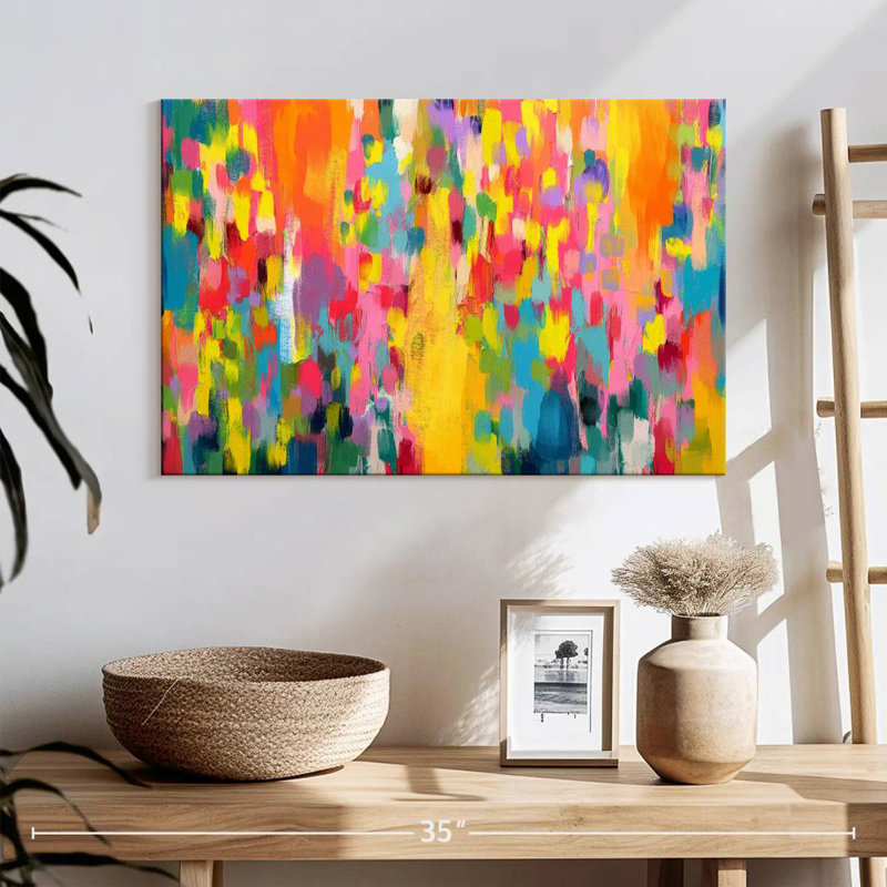 Avery Abstract Vibrant Mix I, H 16 po x l 24 po
