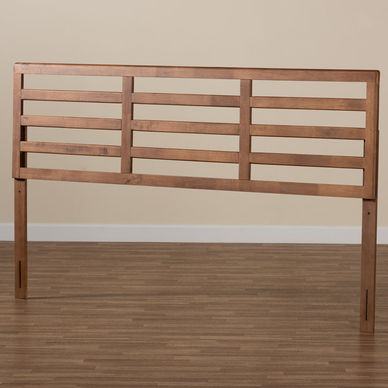 Effrem Slat Design Wood Headboard, King