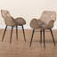 Aleksi 43.69cm H Slat Back Side Chair