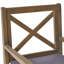 Chaise de salle à manger Perla, 2 pièces avec 2 coussins, gris-683292531-683292534