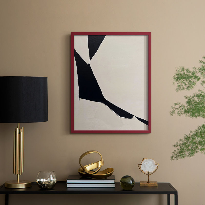 «ABSTRACT Series DCXLI», H 11 po x l 9 po, Rouge