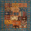 Asmah Flatweave Blue/Brown Rug-1166058372
