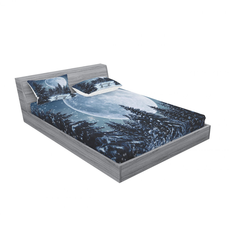 Microfiber Sheet Set, Full Sheet Set with Fitted Sheet