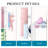 White Yoga Dumbbell Cart