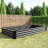Vincenzia 7.6' L X3.7' W X0.98' H Metal Raised Bed, Black, Suitable For Various Garden Plants Large 7.6X3.7X0.98Ft, Black Herb Gardens