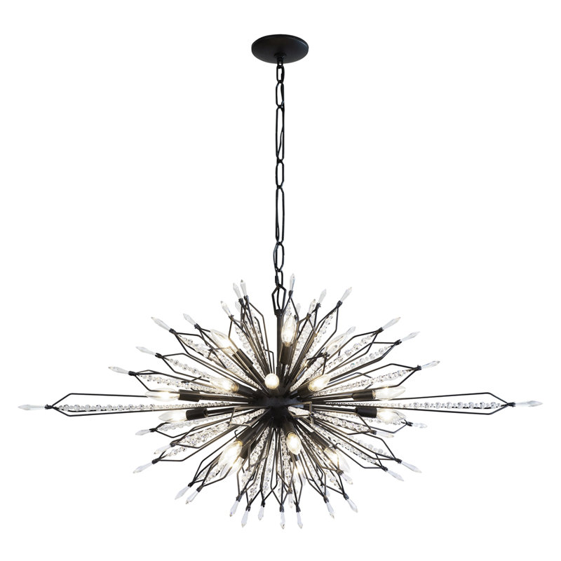 Luminaire suspendu Spoutnik 20 lumières Orbital