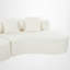 Canapé modulaire en chenille 2 pièces Boneless-450761559
