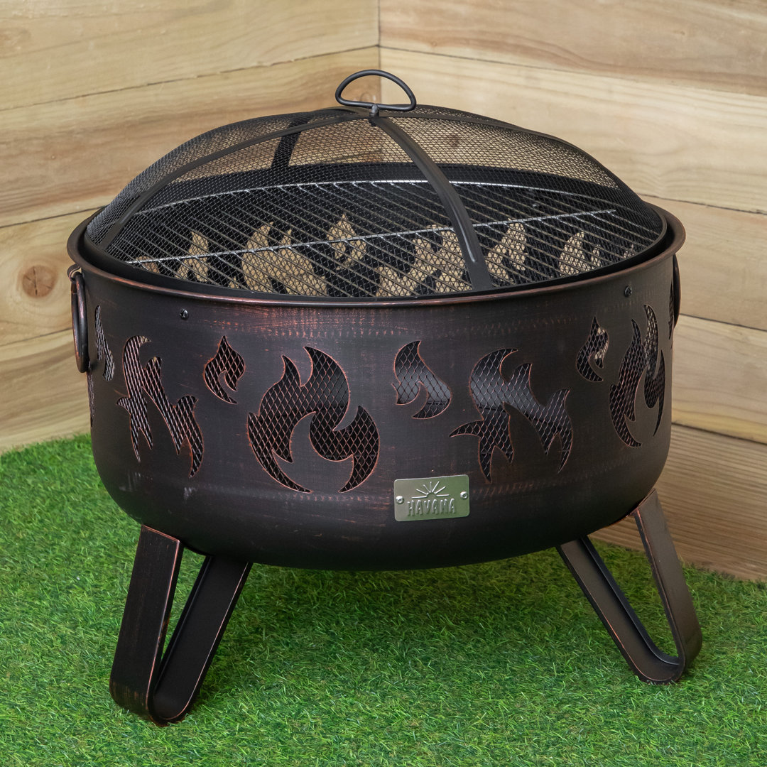 Round Smokeless Fire Pit