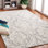 Ladwig Abstract 204 Area Rug In Ivory / Grey