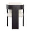 Maravi Linen Blend Upholstered Dining Table