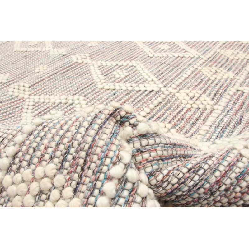 Tapis unique en laine nouvel âge rectangulaire 5 pi x 8 pi 3 po Iagulli