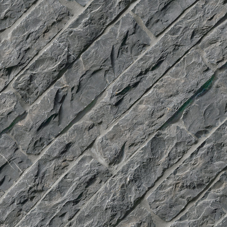 Fossil Rustic Random Sized Natural Sandstone Loose Veneer Ledgestone  (Minimum 100 Square Feet)